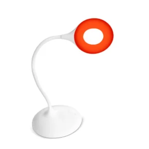 Lampa nocna ze światłem czerwonym