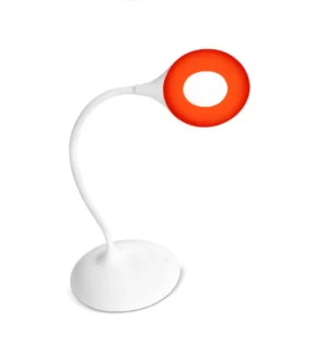 Lampa nocna ze światłem czerwonym