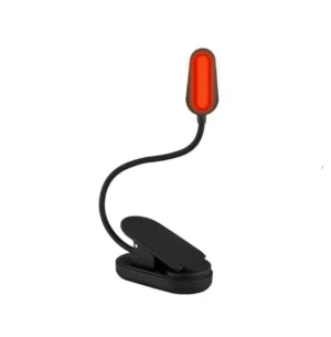 Lampka do czytania ze światłem czerwonym