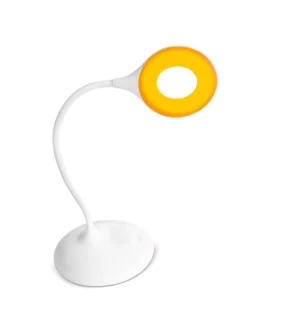 Lampa nocna z pomarańczowym światłem Amber