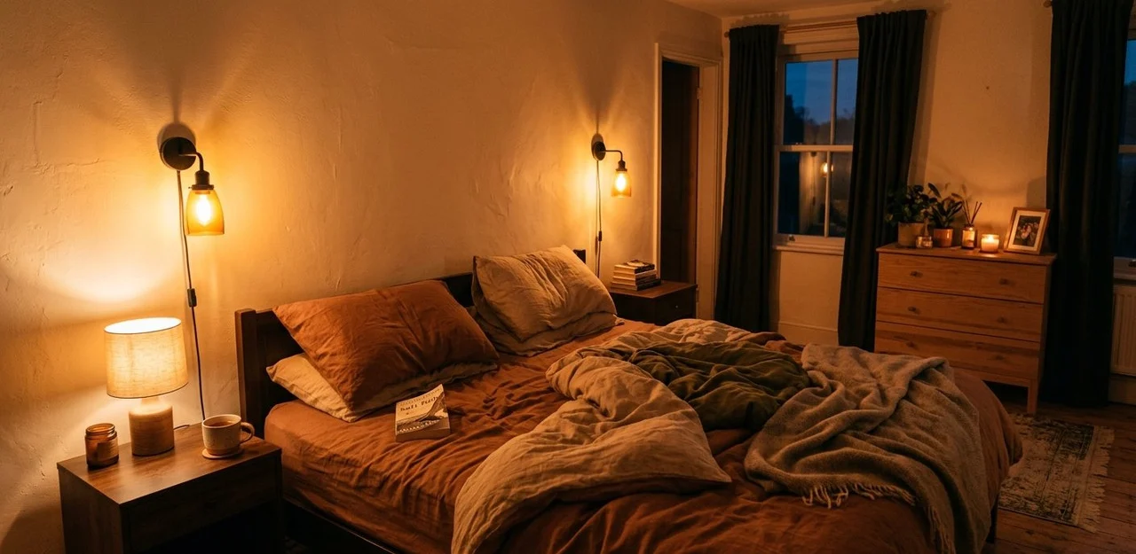 Oświetlenie do sypialni - jak dobrać światło, by lepiej spać