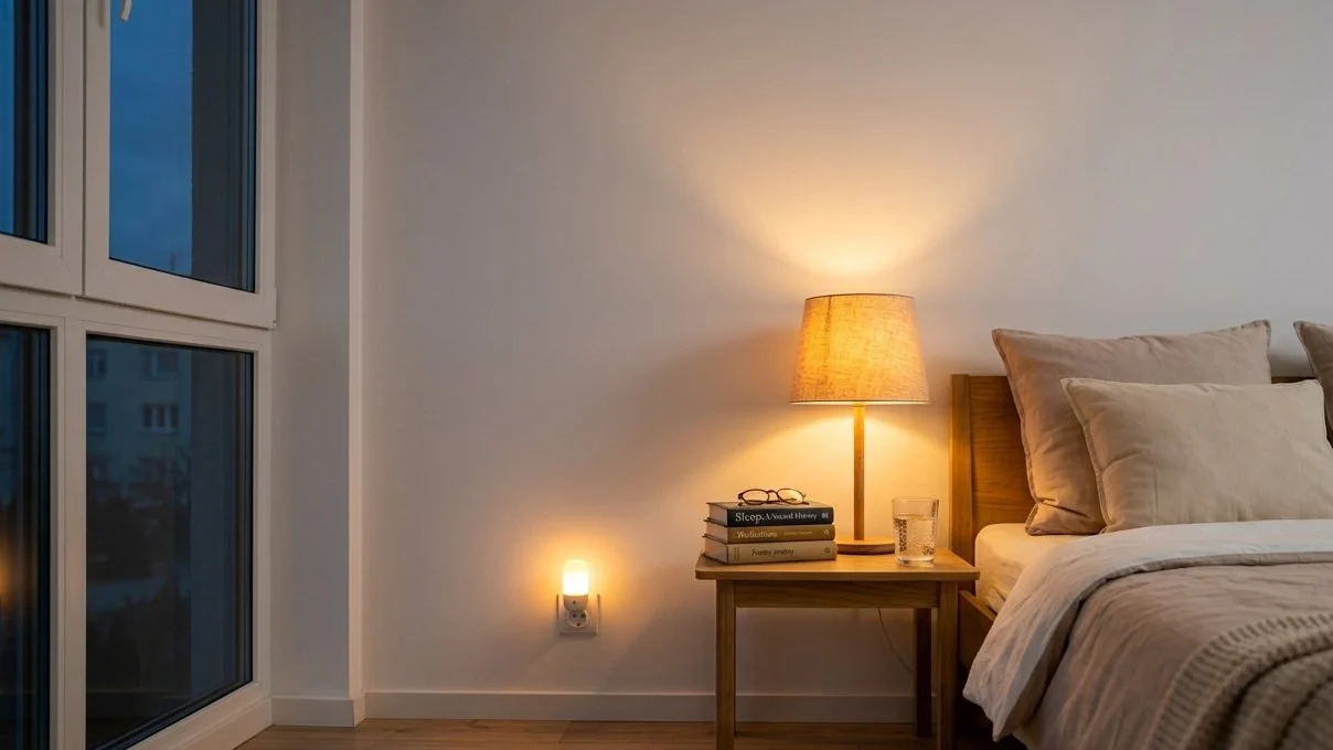 Lampki do kontaktów czy lampki nocne do sypialni
