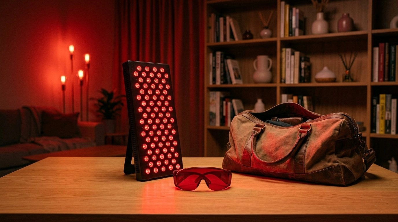 Lampy z czerwonym światłem a okulary ochronne - poradnik